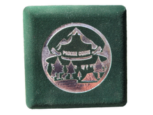 Load image into Gallery viewer, Parkie Coin Green Velvet Display Box