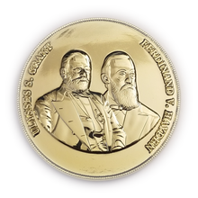 Load image into Gallery viewer, Yellowstone National Park Commemorative Coin (Gold Edition, w/ Animals)