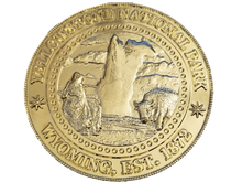 Load image into Gallery viewer, Yellowstone National Park Commemorative Coin (Gold Edition, w/ Animals)