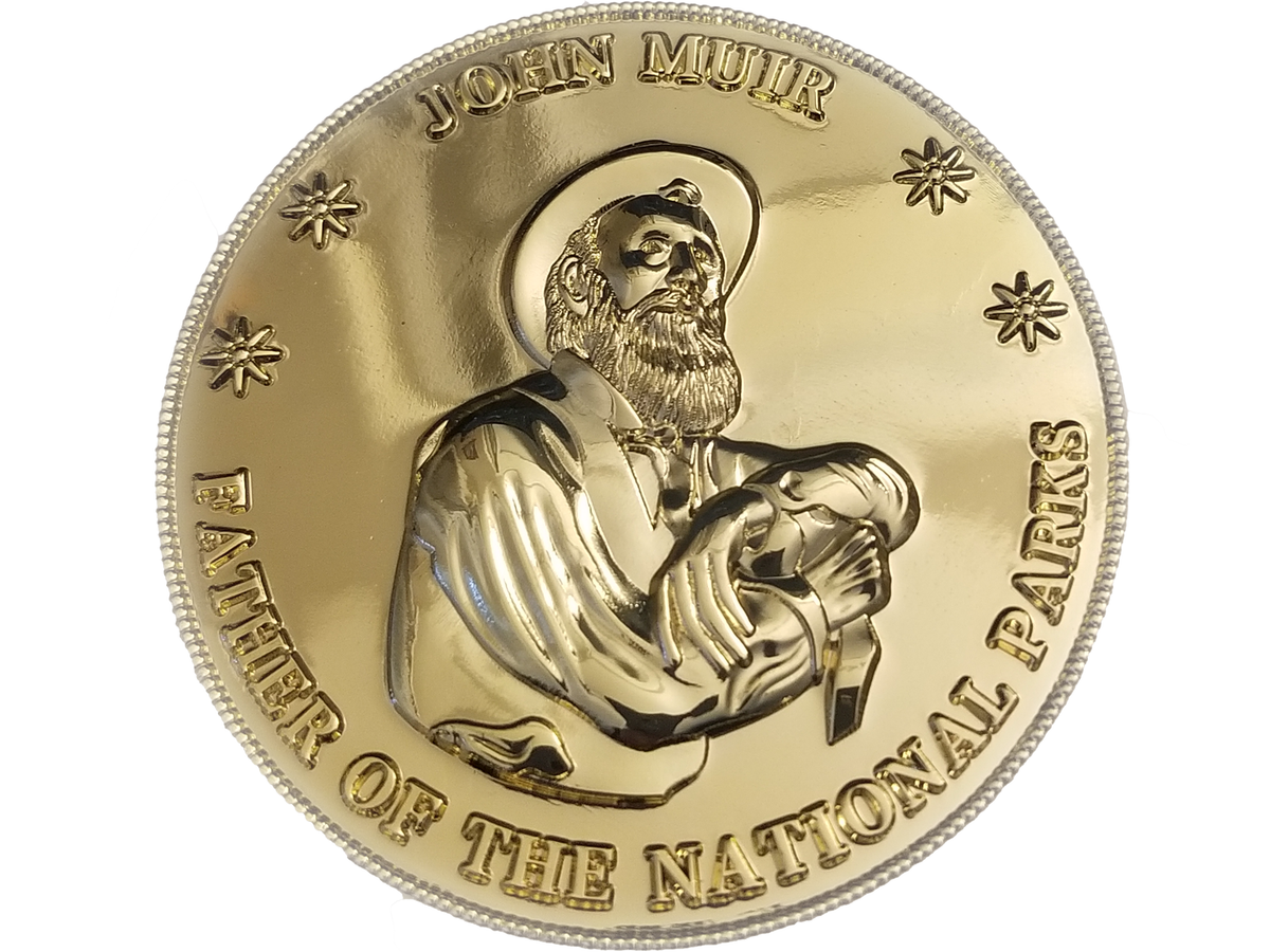 Yosemite National Park Commemorative Coin (Gold) - Parkie Coins