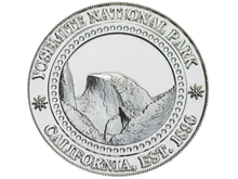 Load image into Gallery viewer, Yosemite National Park Commemorative Coin (Silver Version)