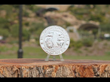 Load and play video in Gallery viewer, Yellowstone National Park Commemorative Coin (Silver Edition w/ Animals)