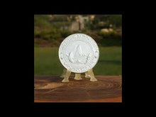 Load and play video in Gallery viewer, Yellowstone National Park Commemorative Coin (Silver Edition)