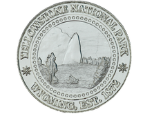 Load image into Gallery viewer, Yellowstone National Park Commemorative Coin (Silver Edition)
