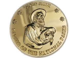 Yosemite National Park Commemorative Coin (Gold Version)
