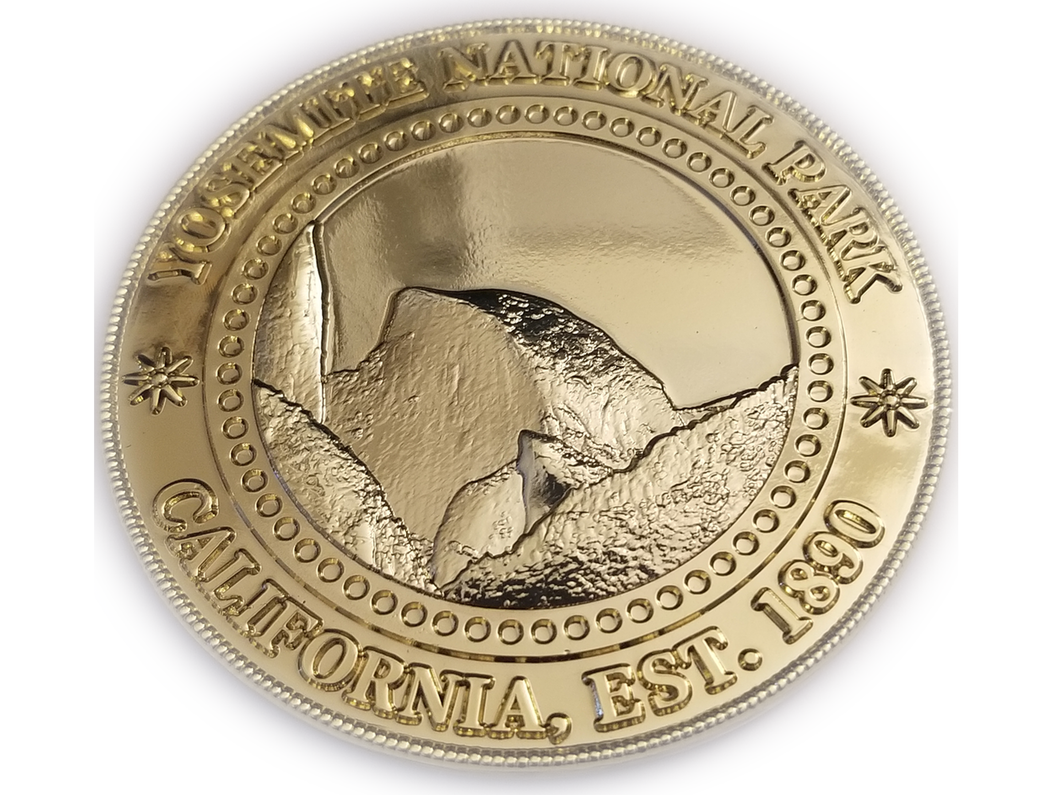 Yosemite National Park Commemorative Coin (Gold Version)