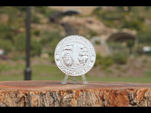 Load and play video in Gallery viewer, Yellowstone National Park Commemorative Coin (Silver Edition w/ Animals)
