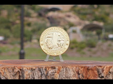 Load and play video in Gallery viewer, Yellowstone National Park Commemorative Coin (Gold Edition, w/ Animals)
